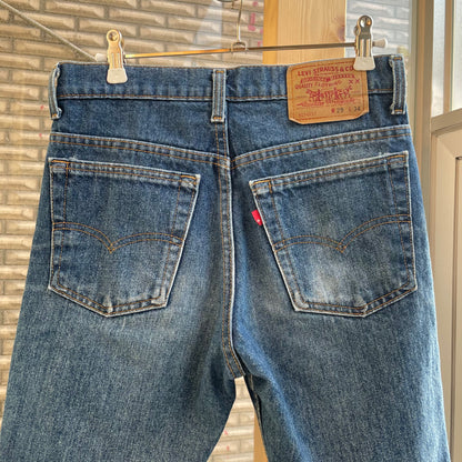 517-0217 Cutoff Denim Shorts Blue