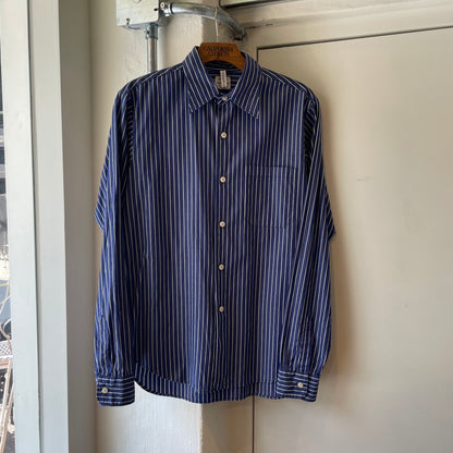 Stripe Shirt Navy/White
