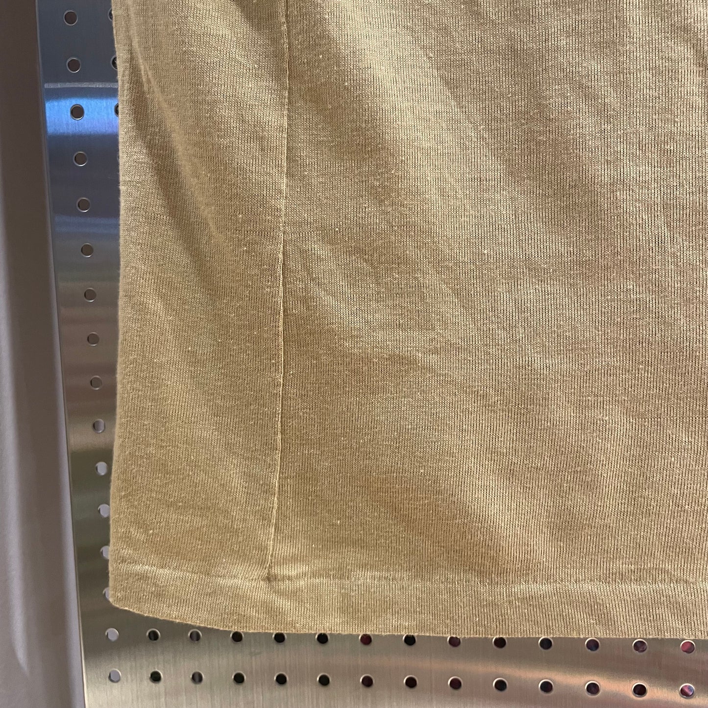 Ringer T-Shirt Beige