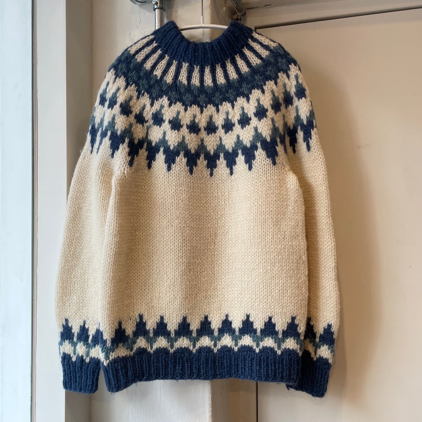 Lopapeysa Knit Sweater Blue