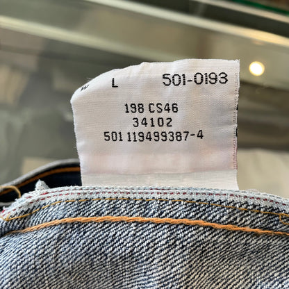 501 Jeans Regular Straight Dark Wash Indigo