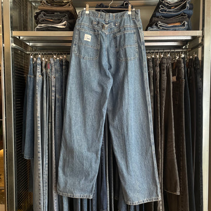 Work Pants Cinch Back Denim