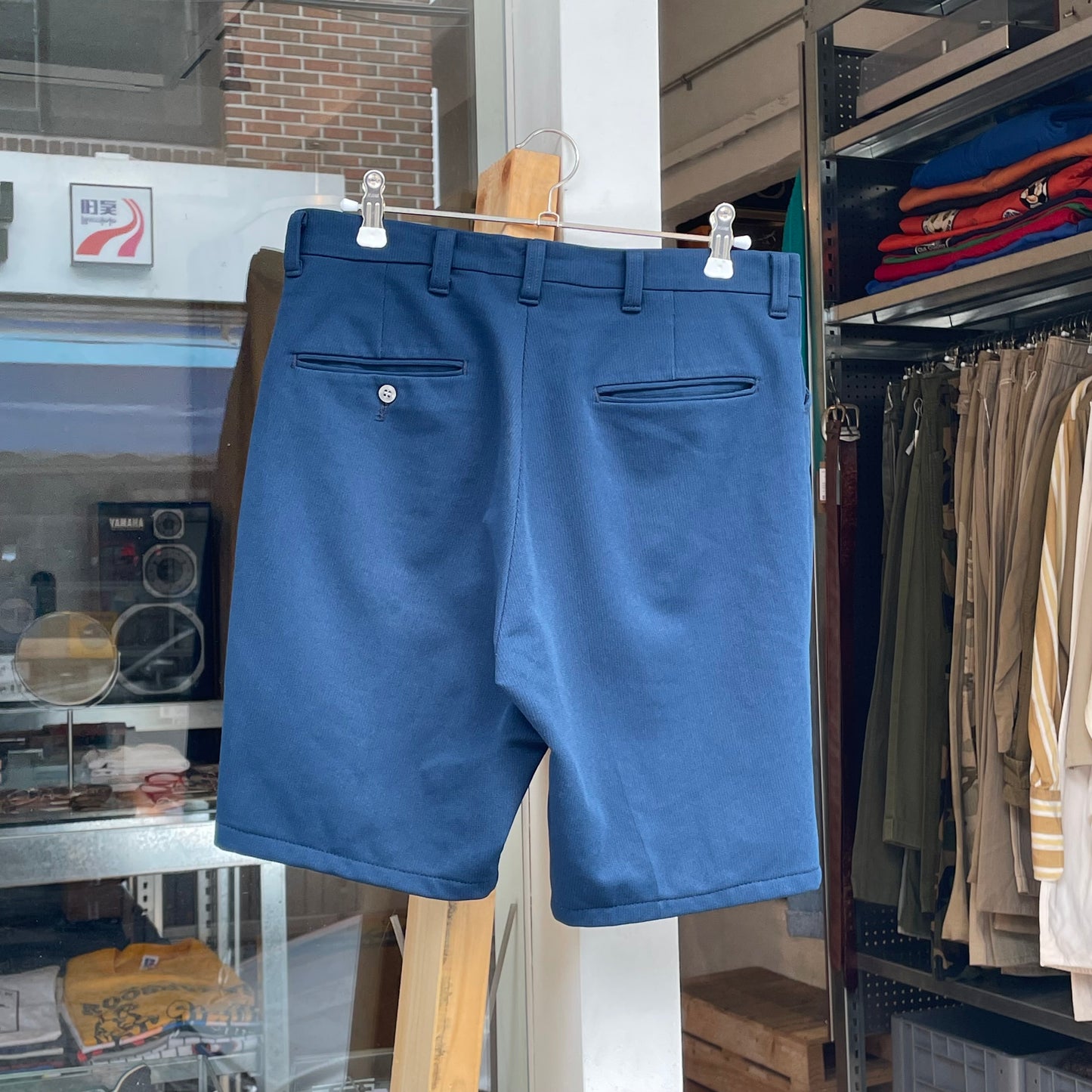 Scovill Zip Shorts Navy