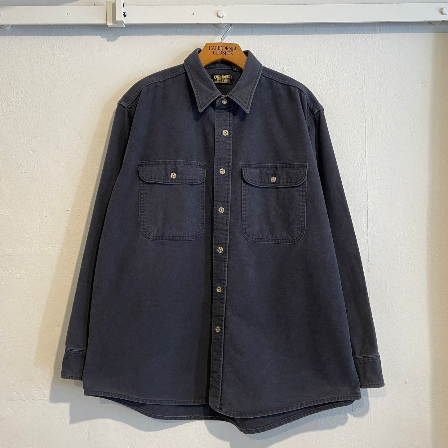 Chamois Cloth Shirt Grey