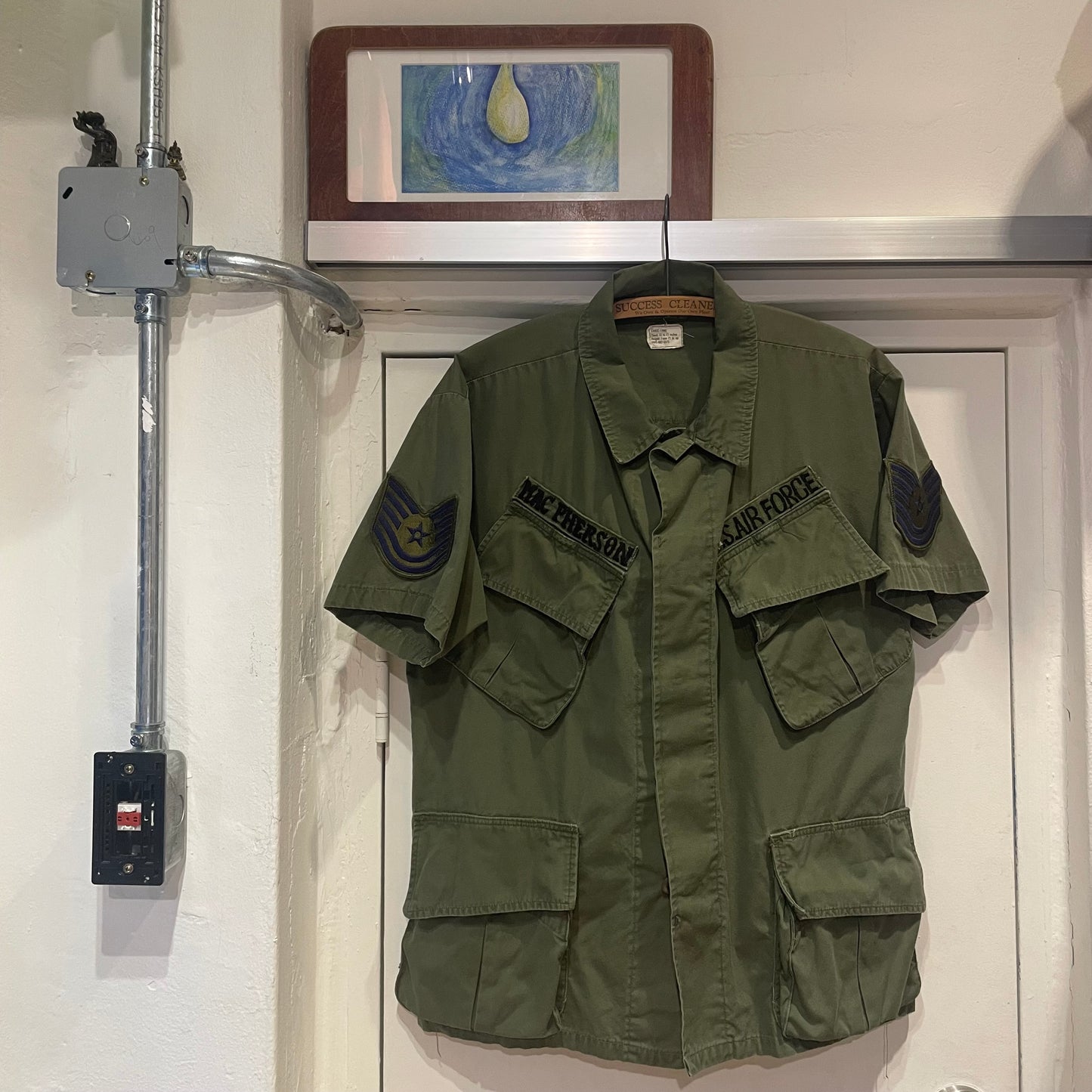 US Army Jungle Fatigue Short Sleeve Jacket