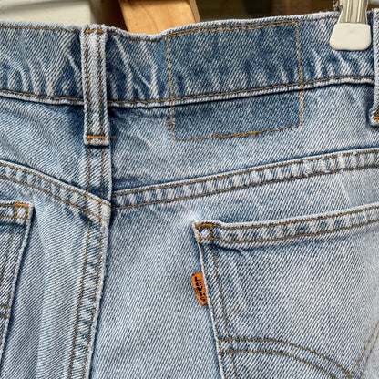 Faded Denim Straight Blue