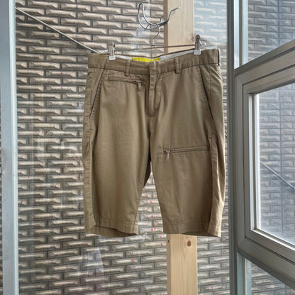 Cotton Shorts Beige