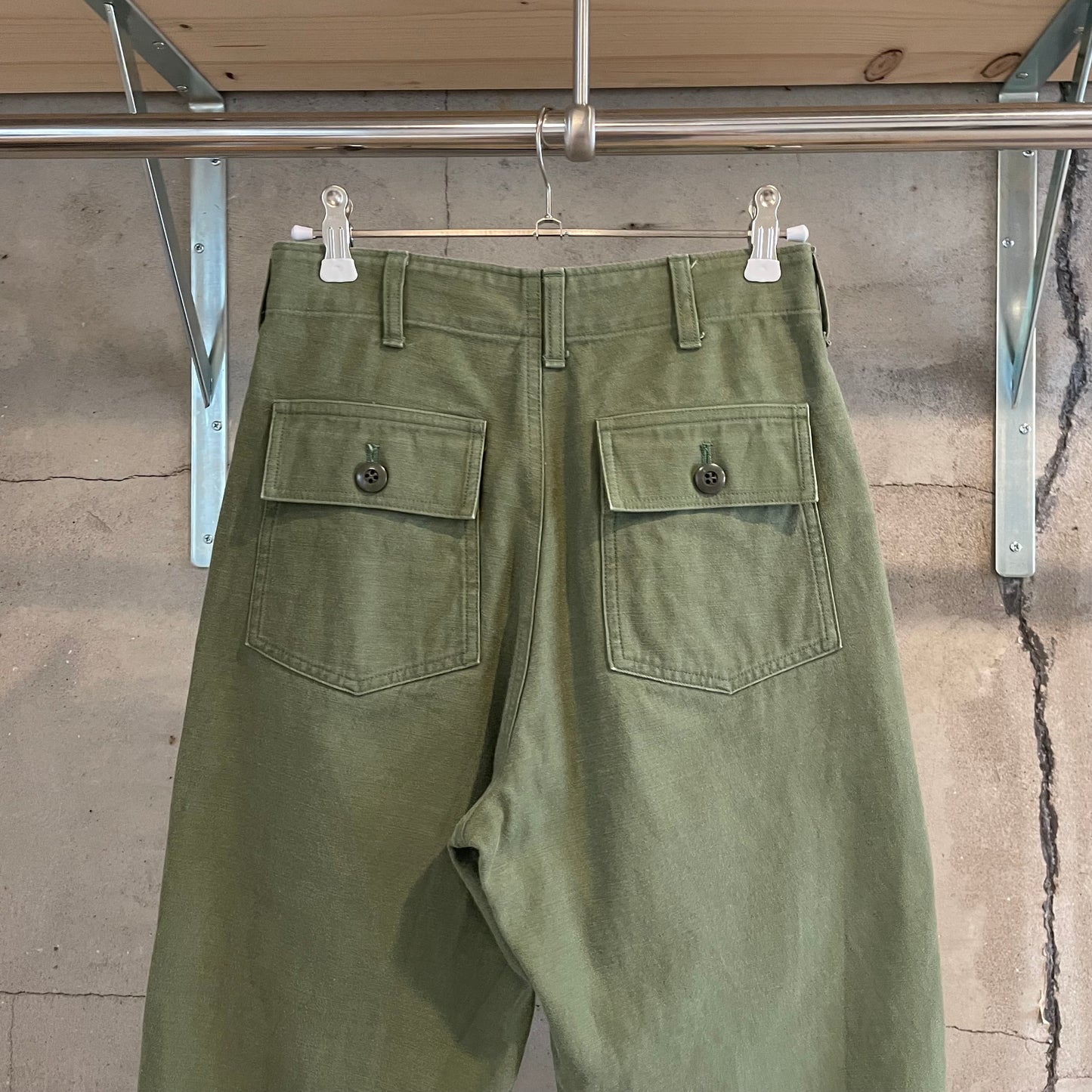 Patch Pocket Baker Pants Olive