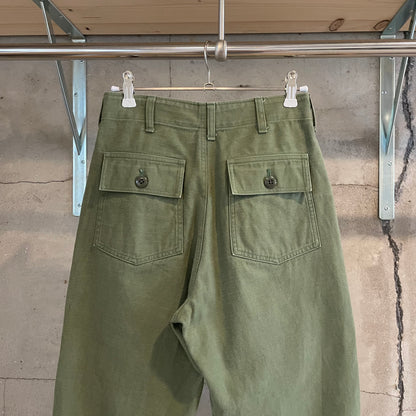 Patch Pocket Baker Pants Olive