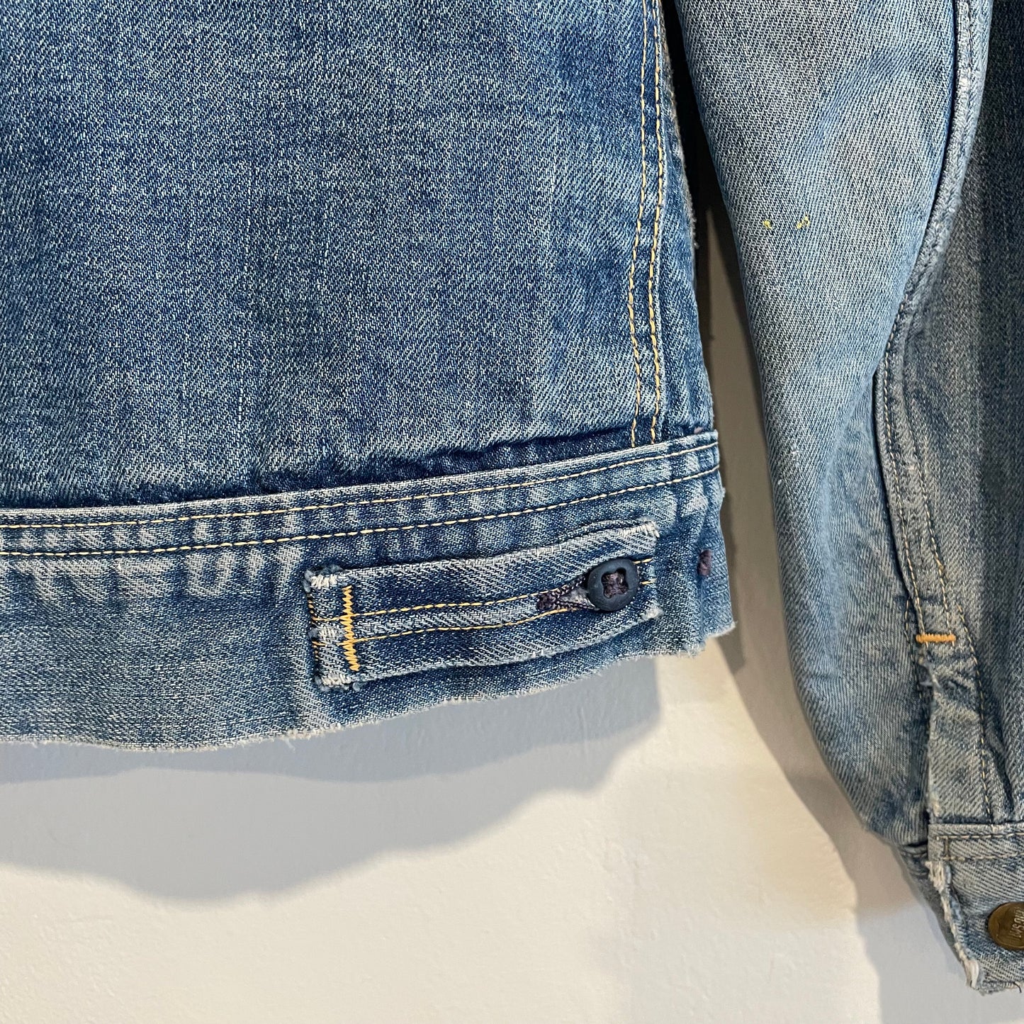 50s Rare Denim Jacket Blanket Lined