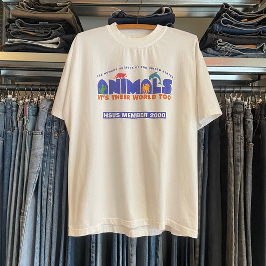 Animals HSUS T-Shirt White