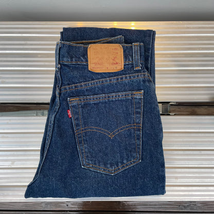 510-217 Zipper Fly Jeans Slim Navy