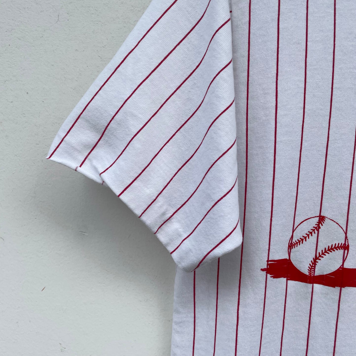 Captains Pinstripe Baseball Jersey Tee