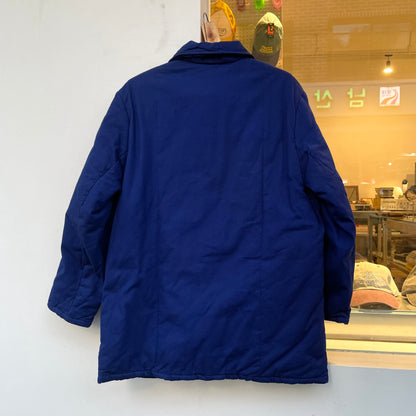 French Work Quilting Jacket Blue