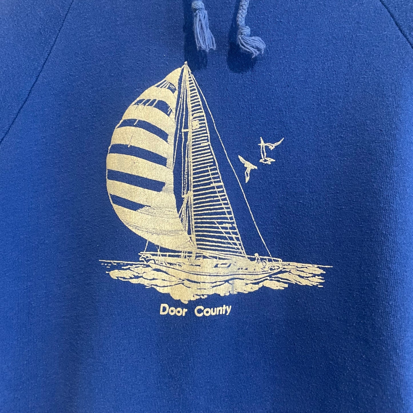 Door Country Raglan Hoodie Blue