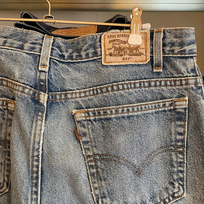 540 Jeans Brown Tab Relaxed Tapered fit
