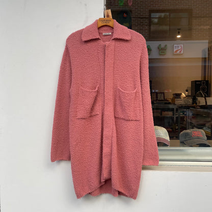 Shaggy Cardigan Pink