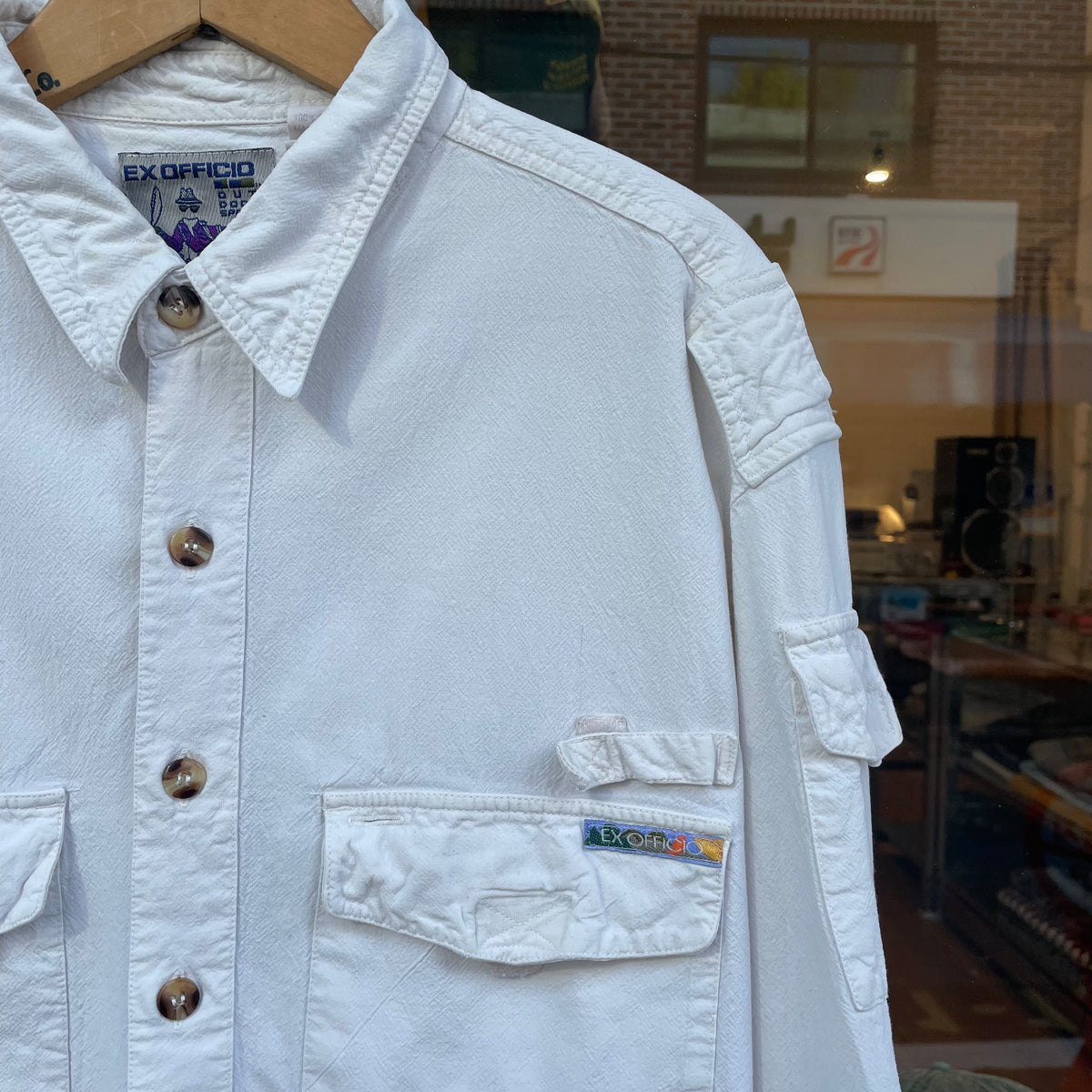 Patch Pocket Shirt White