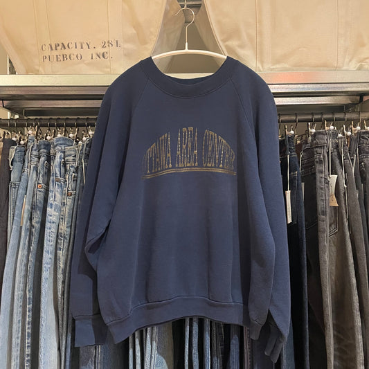 Ottawa Area Centre Blue Faded Crewneck