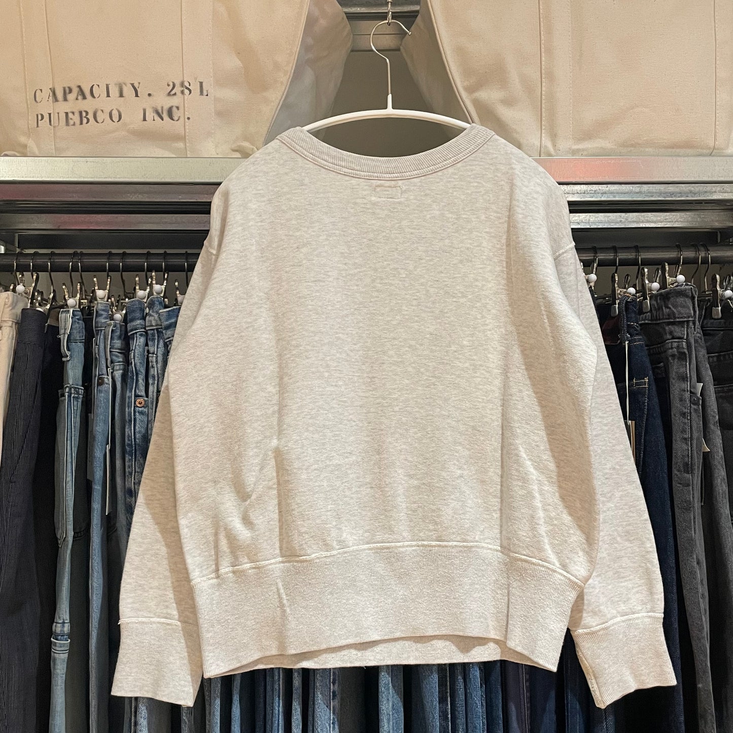 U.S. CoastGuard Crewneck Sweatshirt Gray Fleece