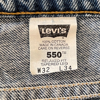 550 Jeans Regular Tapered Medium Wash Blue