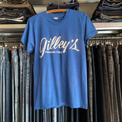 Gilleyes T-Shirt Blue Cotton