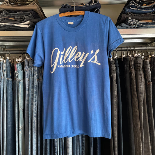 Gilleyes T-Shirt Blue Cotton