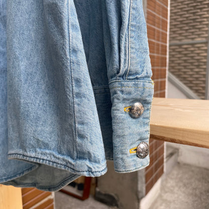 Denim Western Shirt Blue