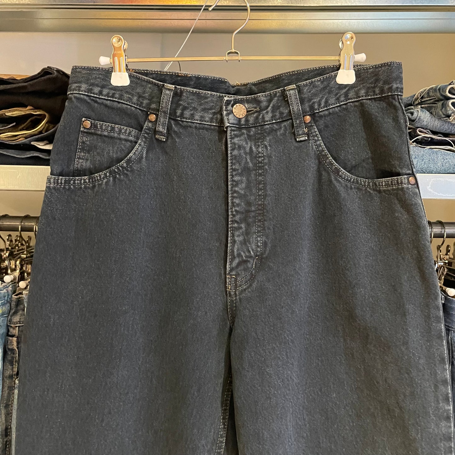 Newton Jeans Black Washed Denim