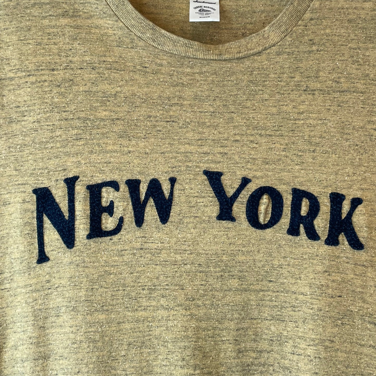 New York T-Shirt Mustard