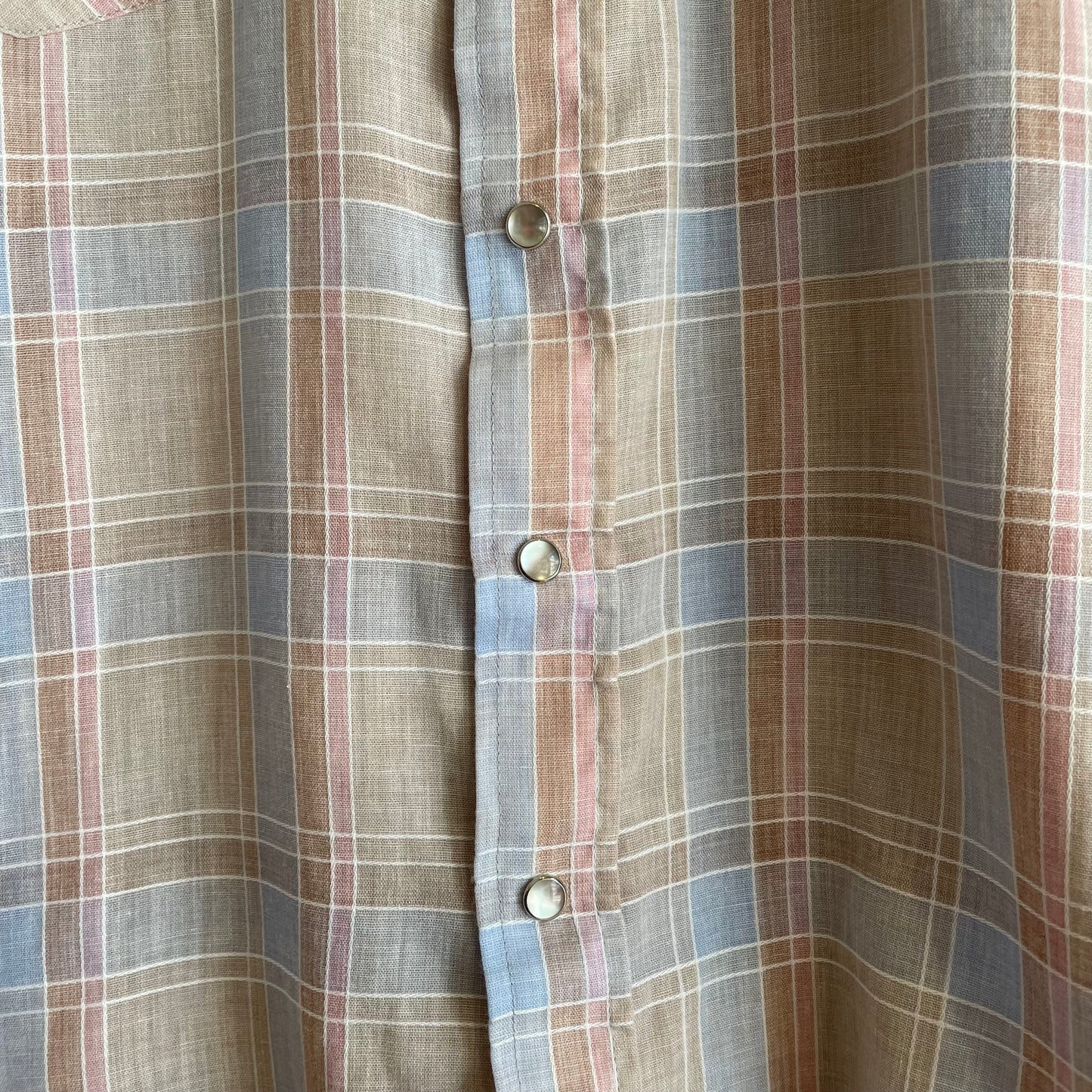 Pearl Snap Western Shirt Olive Green
