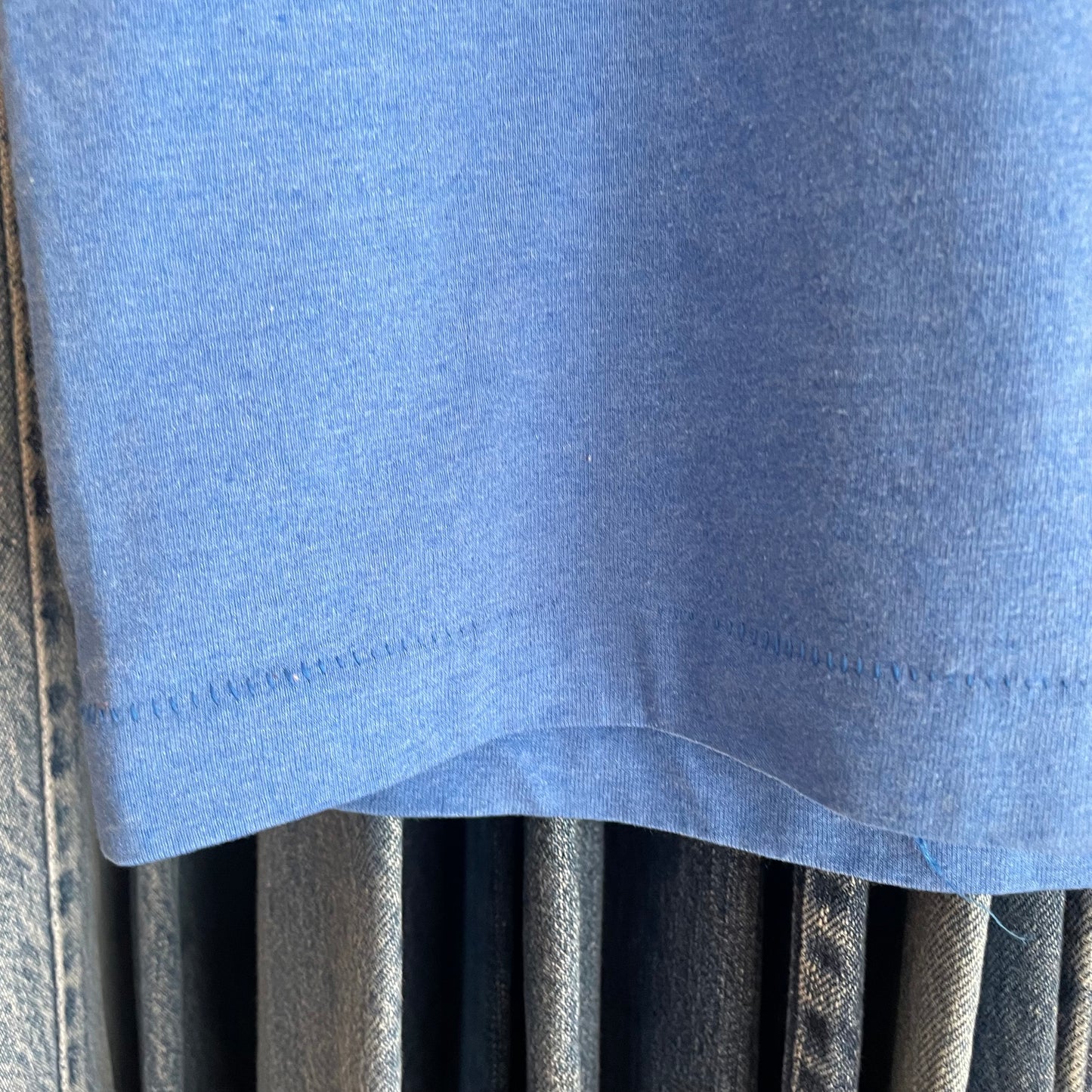 Zion Park T-Shirt Blue Cotton