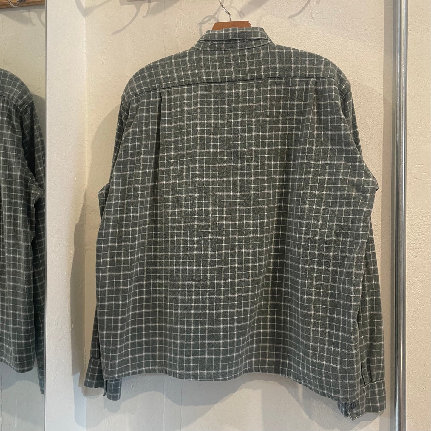 Grandfather Shirt Green Check