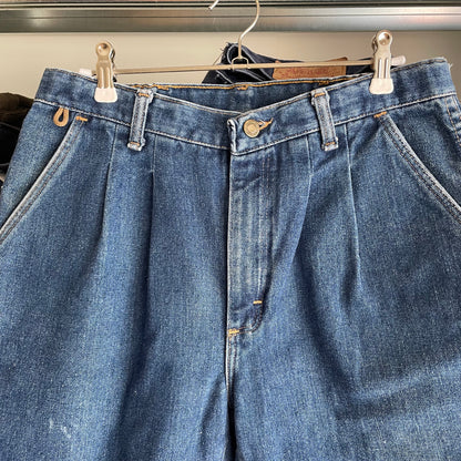 Denim Work Shorts Cutoff