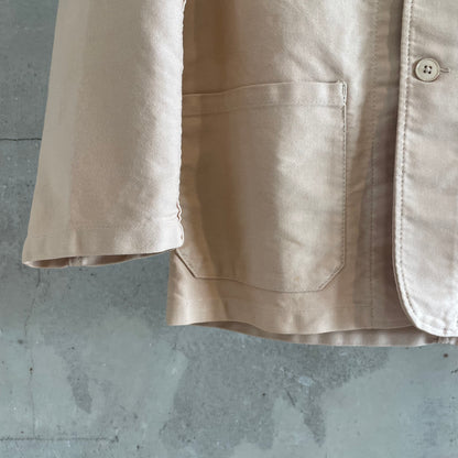Moleskin Work Jacket Beige