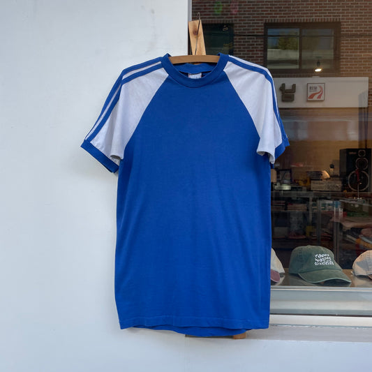 Raglan Ringer T-Shirt Blue