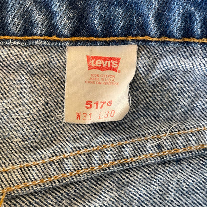 517 Jeans Orange Tab Medium Wash Blue