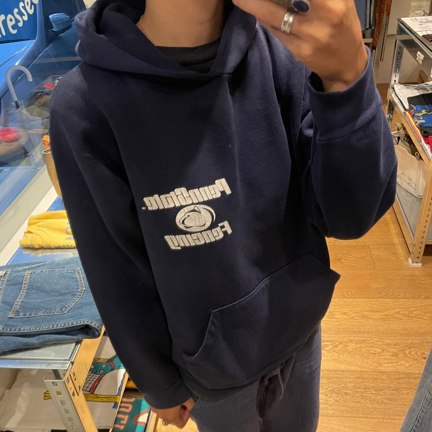 Russel Hoodie Navy