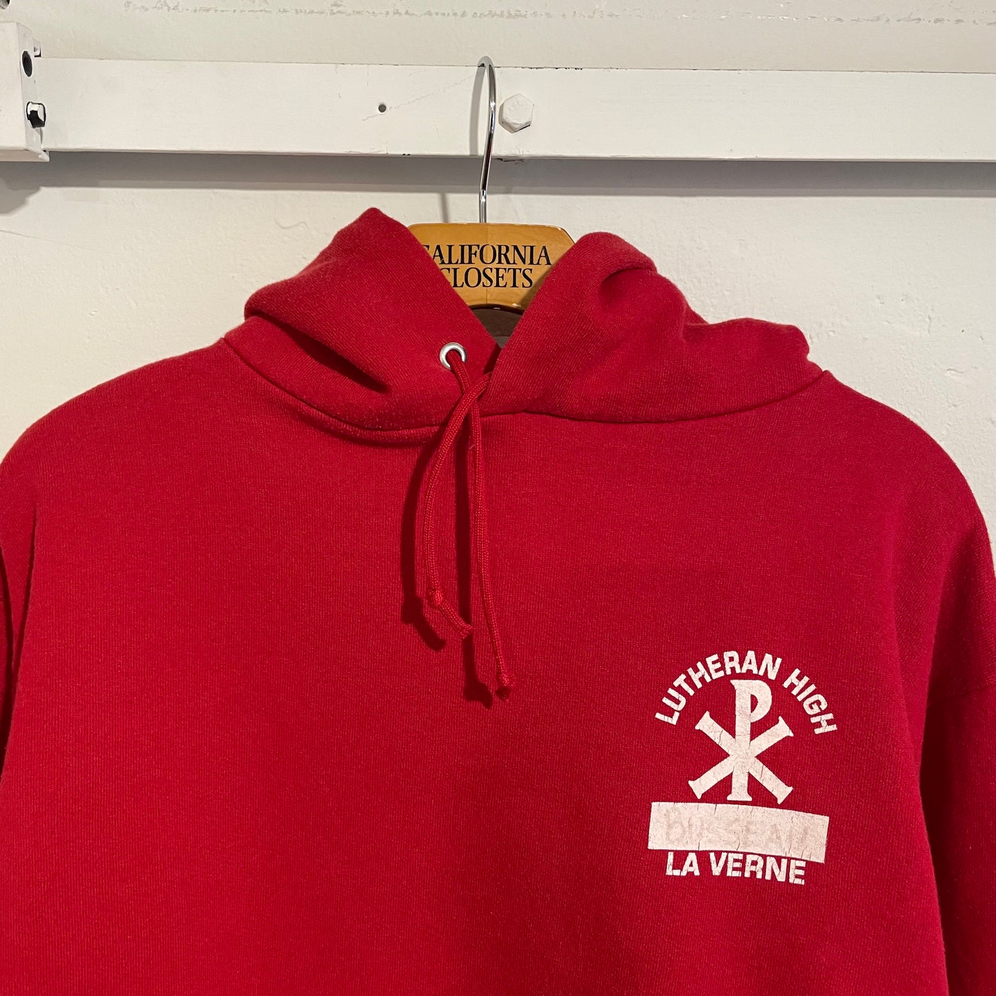 Lutheran High Hoodie Red