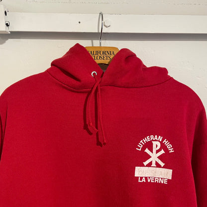 Lutheran High Hoodie Red
