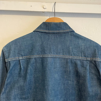 Faded Denim Jacket Indigo