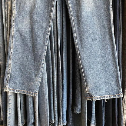Regular Straight Jeans Medium Wash Blue