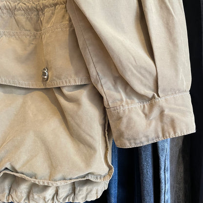Multi Pocket Jacket Brown