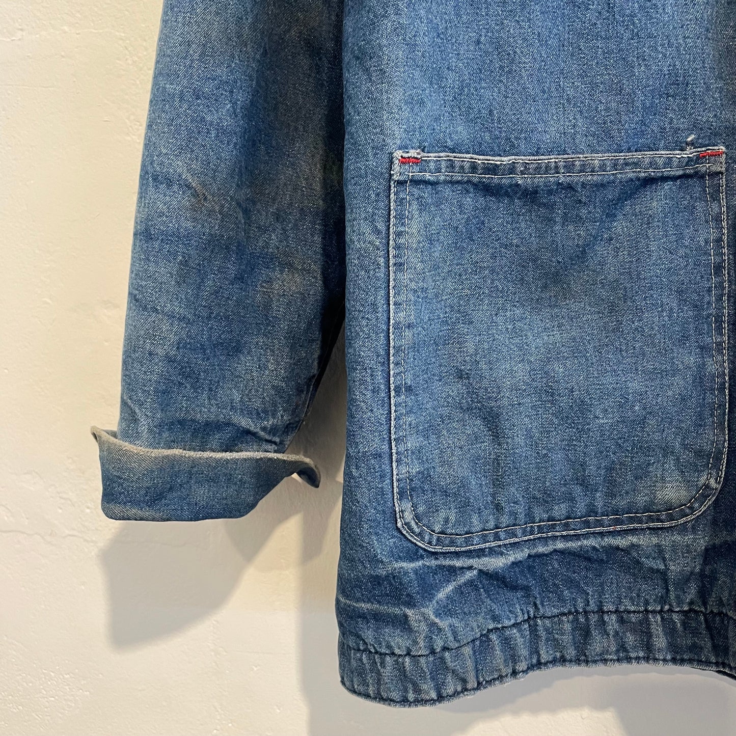 Big Ben Denim Chore Jacket Blanket Lined 42