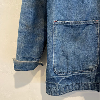 Big Ben Denim Chore Jacket Blanket Lined 42