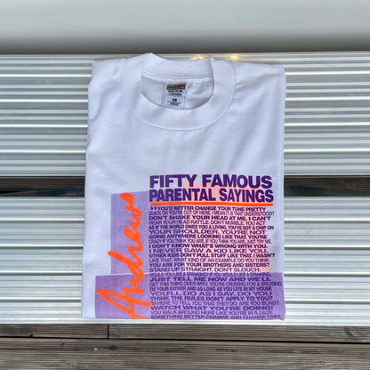 Fifty Famous T-Shirt White