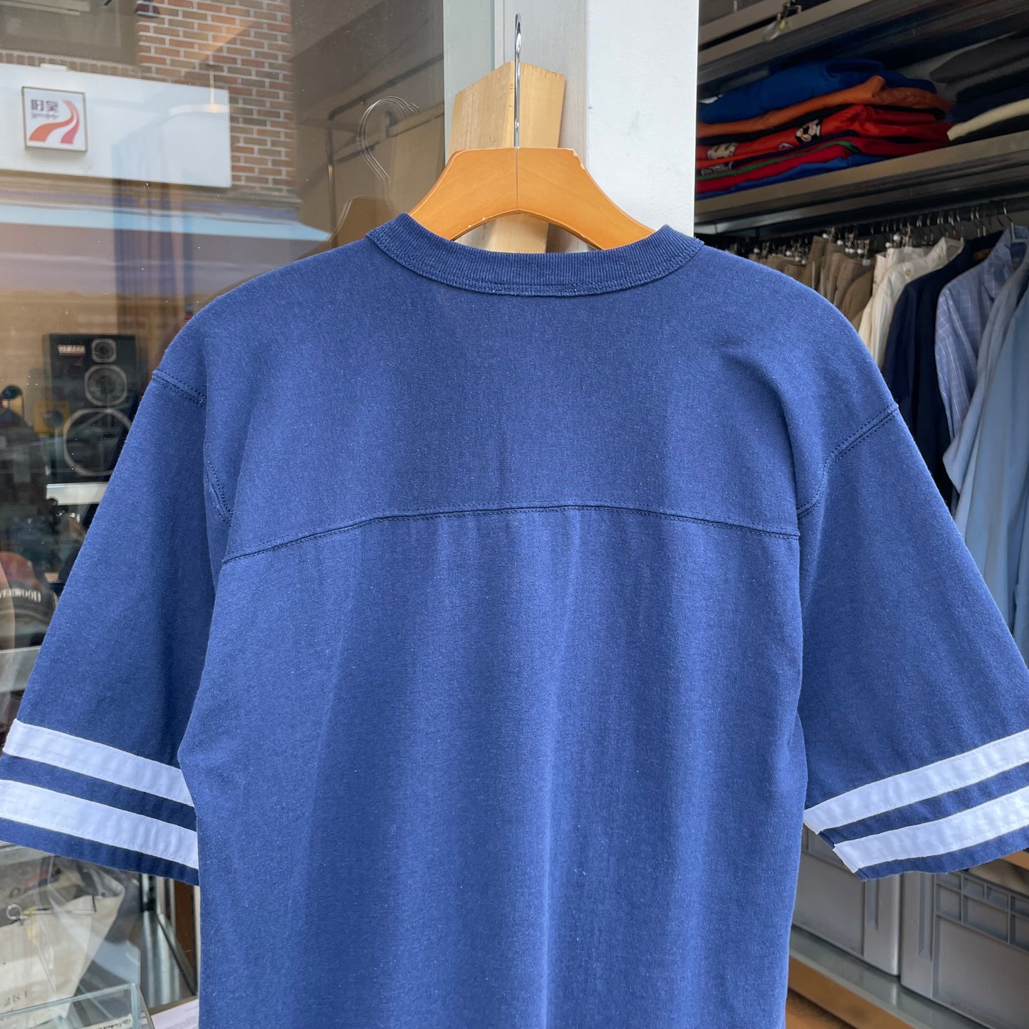 Stripe Jersey Navy