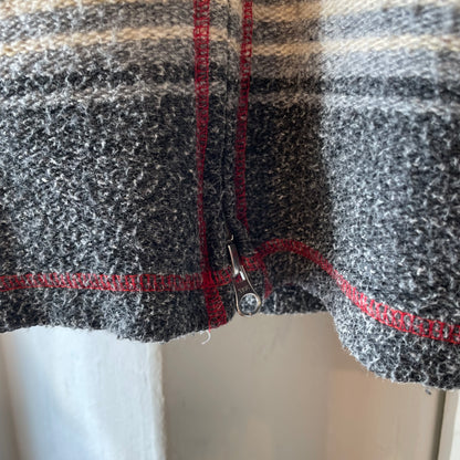 Stripe Zip Hoodie