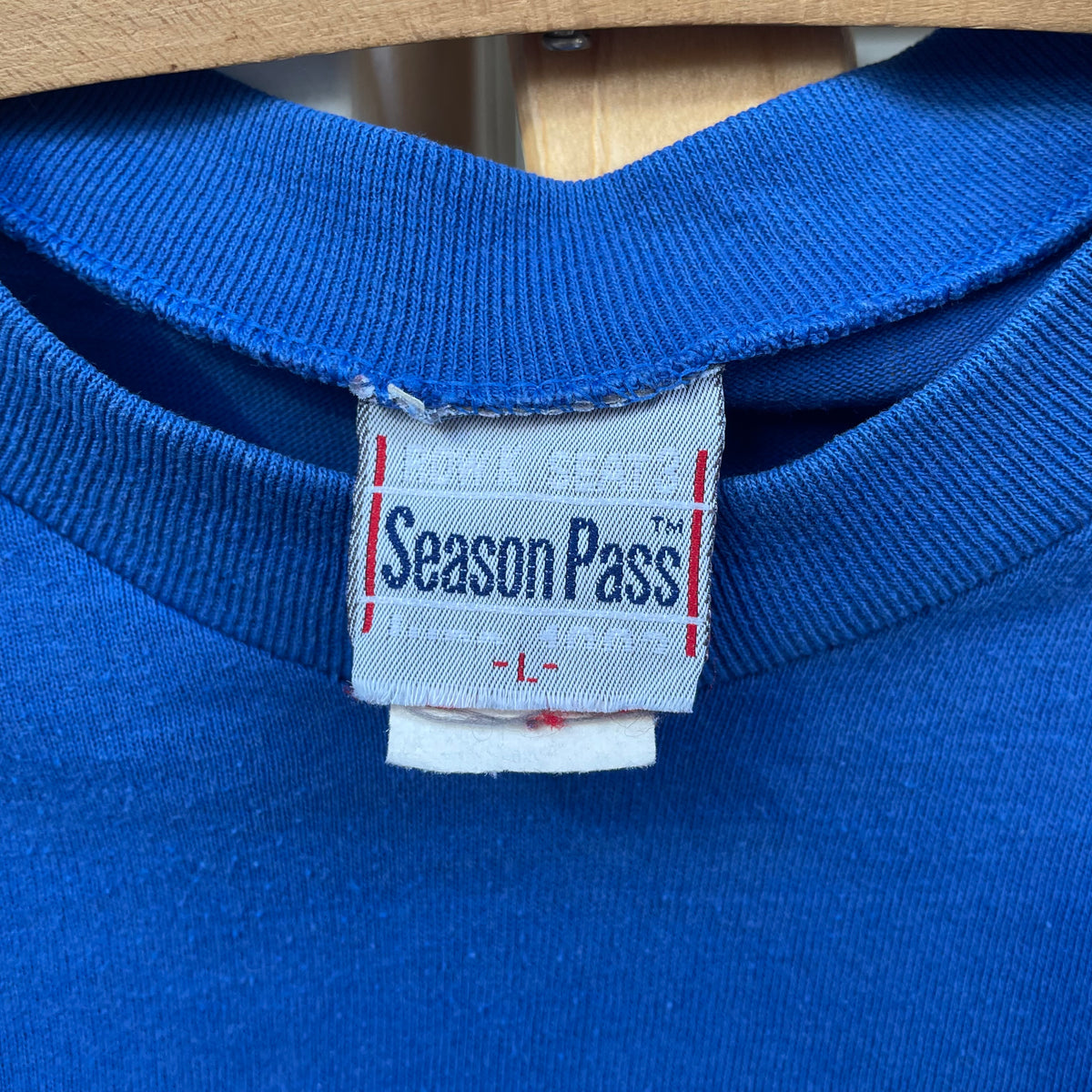 Raglan Ringer T-Shirt Blue