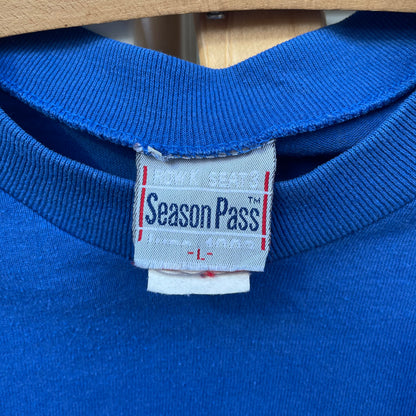 Raglan Ringer T-Shirt Blue